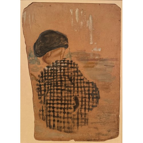 Study for Child with a Pail and Sandcastle